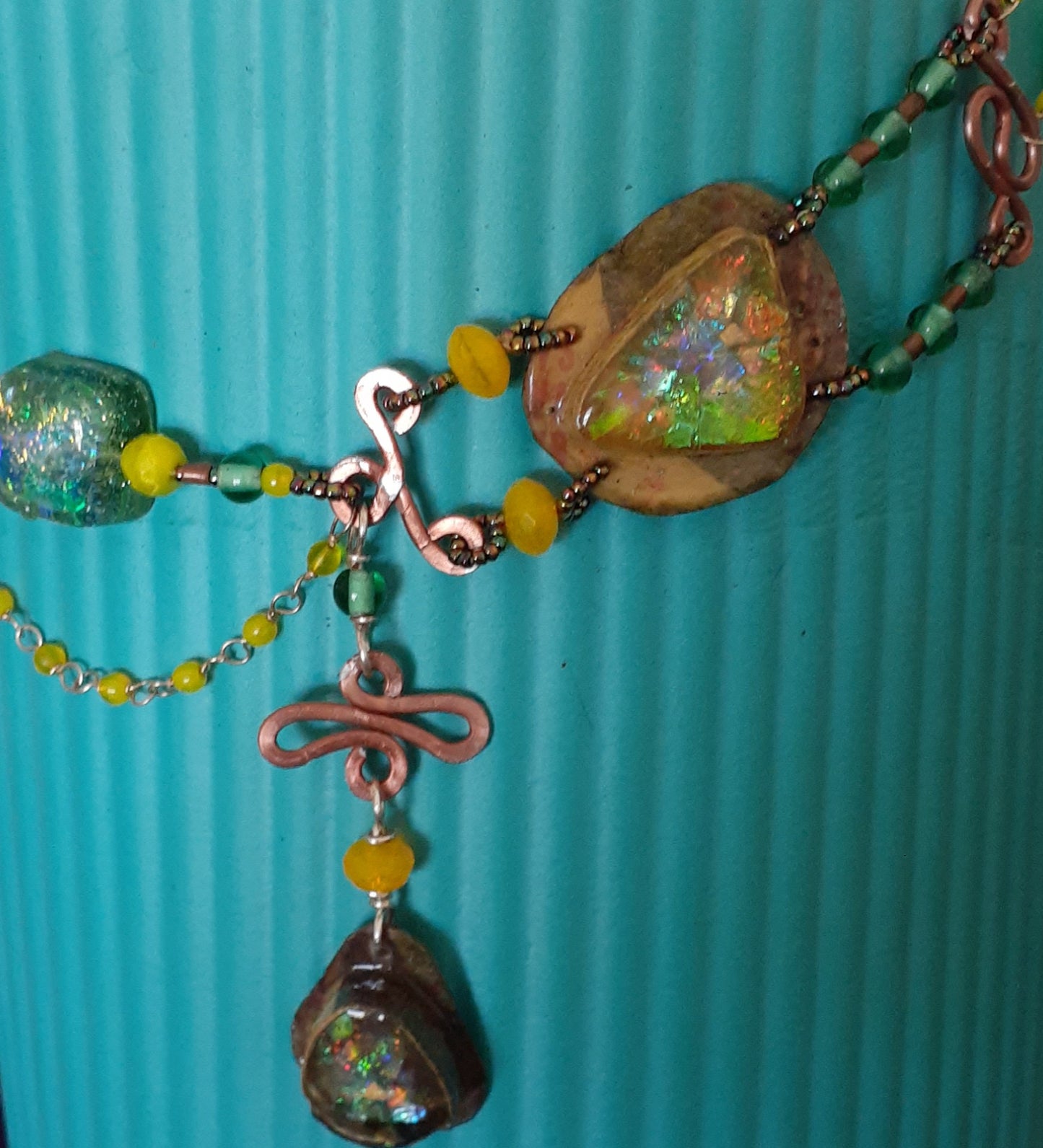 Statement Collar Necklace, one of a kind