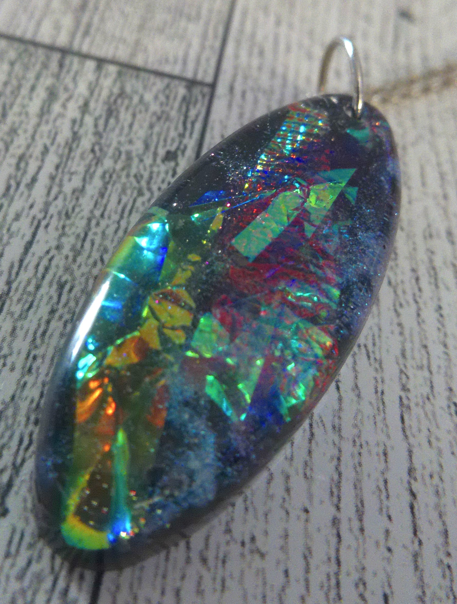 Resin Faux-Opal Jewelry