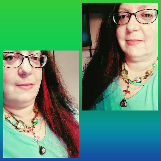 Statement Collar Necklace, one of a kind